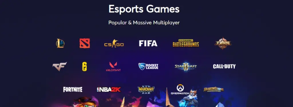 Top Games for Esports Betting