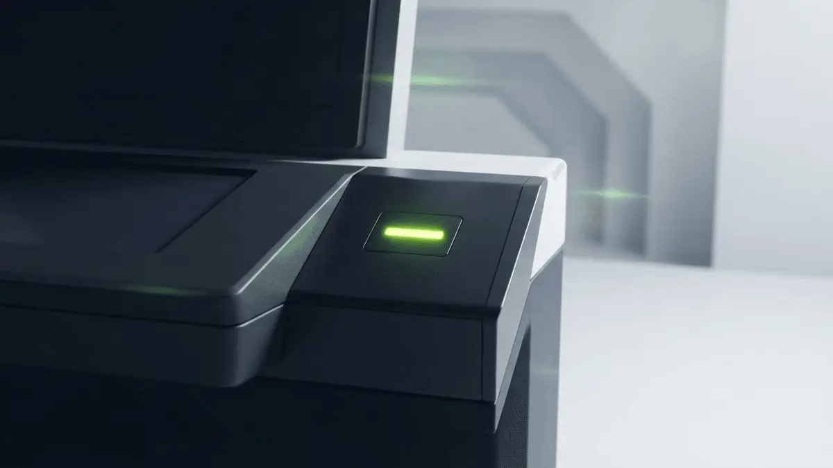 Esports betting terminal showing a green licence approval signal in a dark editorial setting
