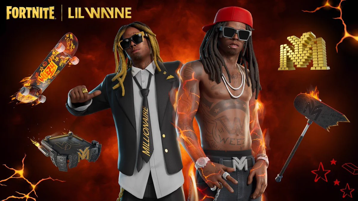 lil wayne fortnite skins