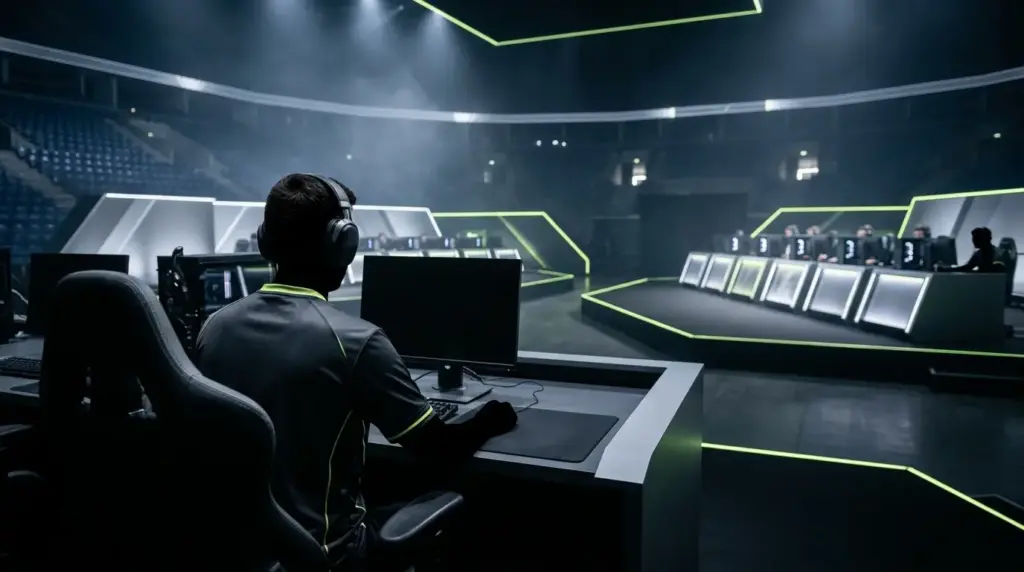 Anonymous esports player prepares for VLDN’s Team Liquid debut against INFINITE in Warsaw.