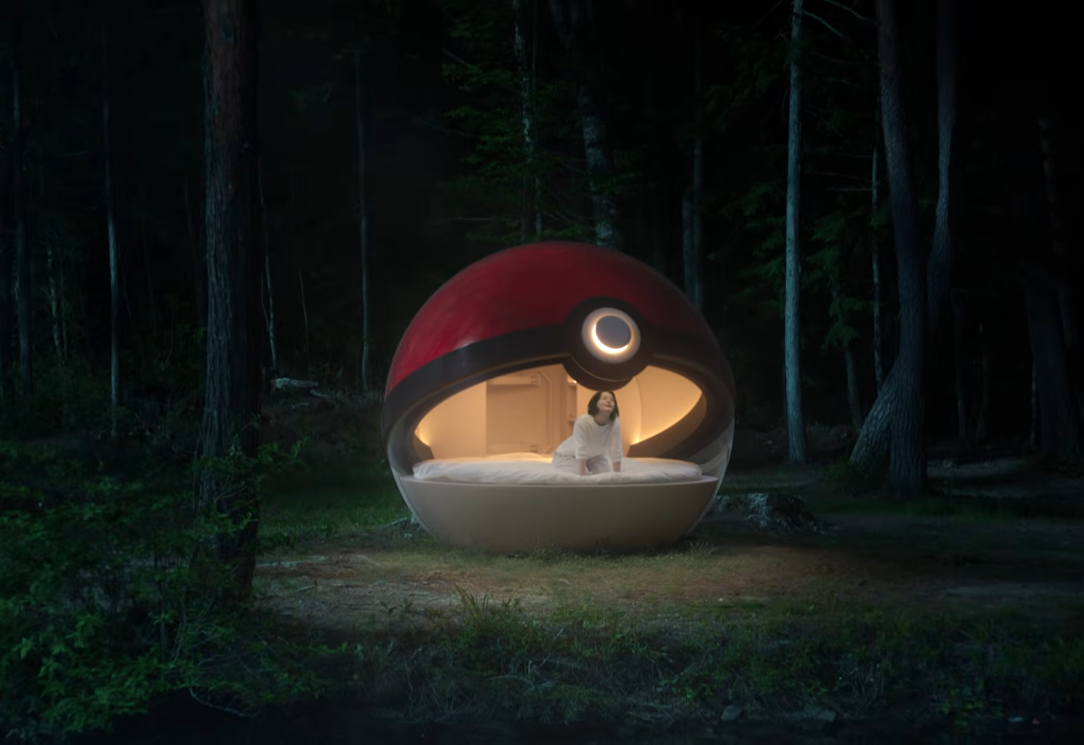 pokemon ball hotel japan